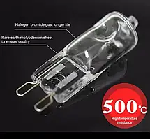 Лампочка для піца печі 40W 500°C жаростійка галогенна 230W