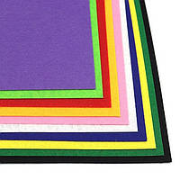 Фетрові листи для рукоділля HQK170-MIX 1,2 мм, A4 /Svart/ -stunning-products-for-life-