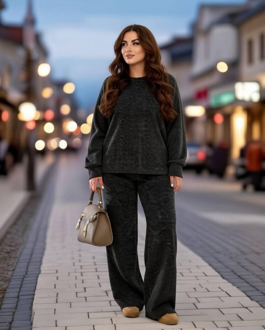 Жіночий костюм Sofia Н-301 з широкими штанами, фото 1