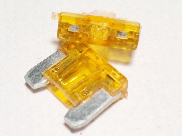 Запобіжник MINI обрізаний 5А (Китай) FL 5A, фото 1