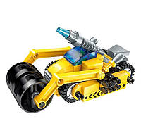 Дитячий Конструктор Qman 1408-1-8 транспорт, 76 дет Mobile Grader AlterDeal -thrilling-unlimited-choice-