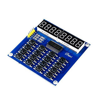 Отладочная плата TM1638-KEYBOARD-MOD