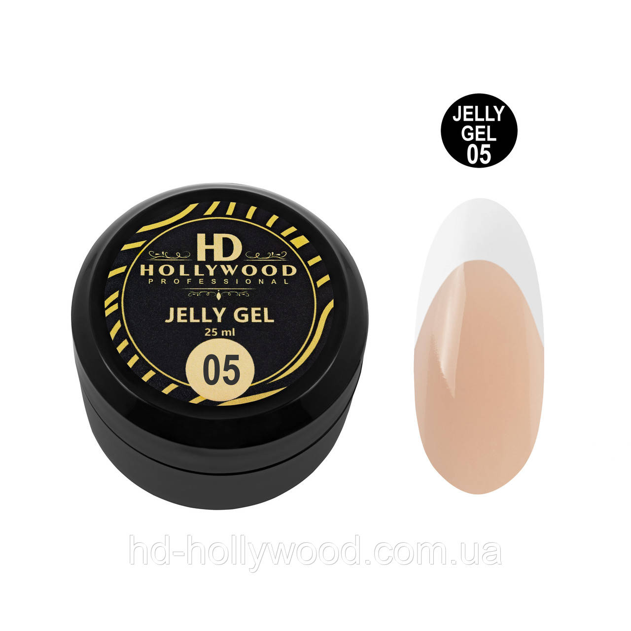 Гель желе Jelly Gel 05 HD Hollywood 25мл, фото 1