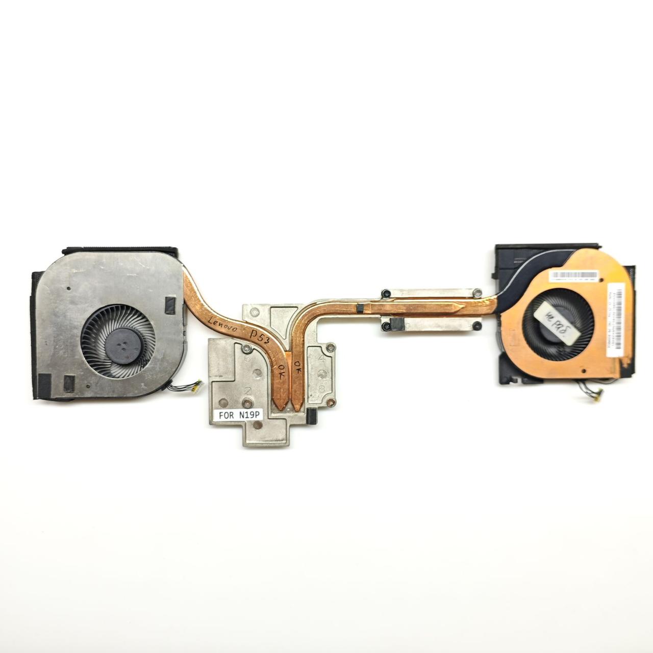 Система охолодження для ноутбука Lenovo ThinkPad P52 P53 (AT1DB002DT0) — Уцінка "Б/У"