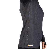 Лонгслів Chiton Hood 2.0 CoolPass ThermoGrid Сірий (9538), S, фото 4