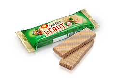 Вафлі - Дебют горіховий ТМ Бісквіт Шоколад, 32г