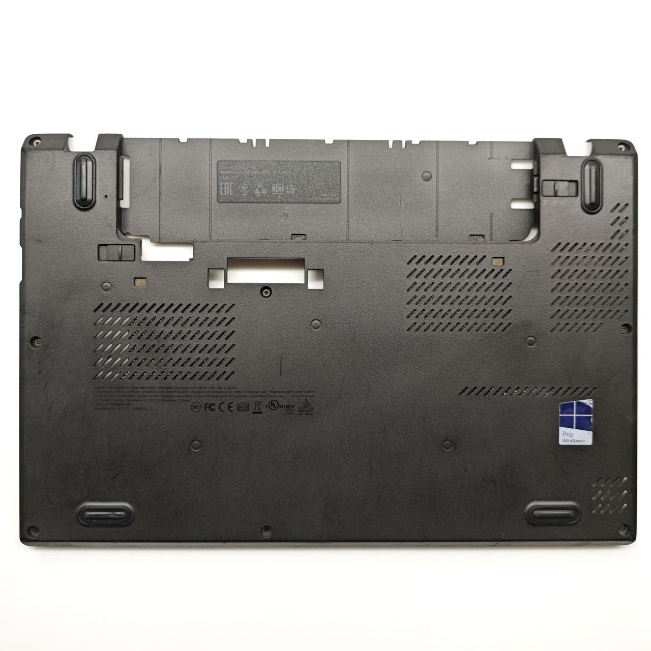 Нижня частина корпусу для ноутбука Lenovo ThinkPad X260 (SCB0K41880) "Б/У"