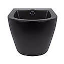 Біде підвісне Qtap Robin 495х370х325 Matt black QT1355046FMB, фото 3