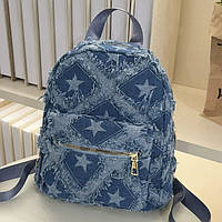 Новий міні-рюкзак із декоративними потертостями, рюкзак у стилі Y2K, компактний рюкзак для дівчини