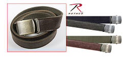 Вінтажний шкіряний ремінь Rothco Reversible Vintage Leather/Poly Web Belt