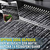 Кухонна мийка з неіржавкої сталі 75×46 см із висувним змішувачем і 3 режимами подавання води "Водоспад" RK, фото 8