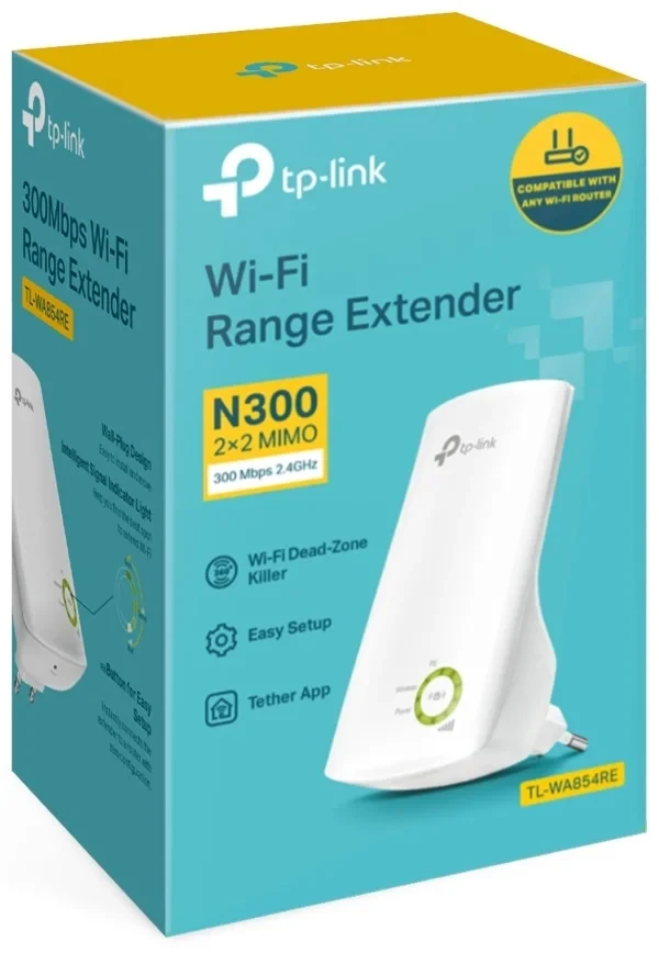 Ретранслятор TP-Link TL-WA854RE White, фото 1