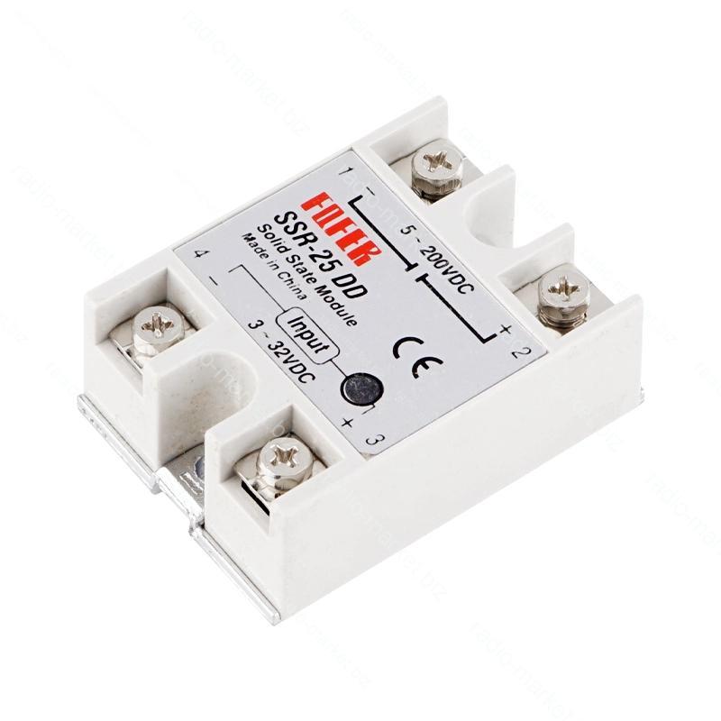 Твердотільне реле SSR-25DD 25A