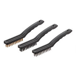 Набір щіток ручних, 215 мм, 3 од. (сталь, латунь, нейлон) AL-KO BT-0005