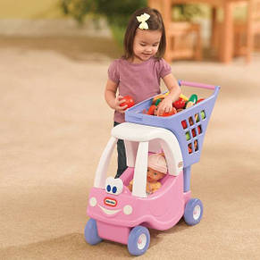 Каталка візок для іграшок рожева Little Tikes 620195, фото 2