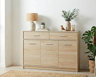 Комод 3Д2Ш Типс Меблі Сервіс Сонома/Сонома