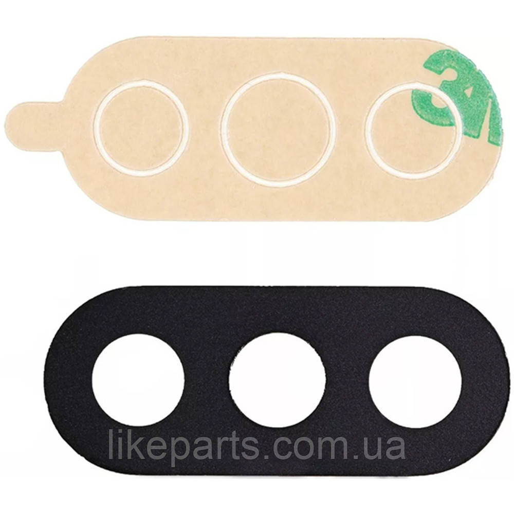 Скло камери Xiaomi MI A2, MI 6X (чорне), фото 1