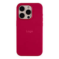 Чохол Silicone Case Full Size (AA) для iPhone 15 Pro Колір 37.Rose Red brooklyn