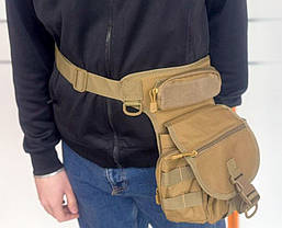 Сумка для знахідок "Торба-Мішок". Військова тактична сумка для ніг, мисливська сумка, фото 4