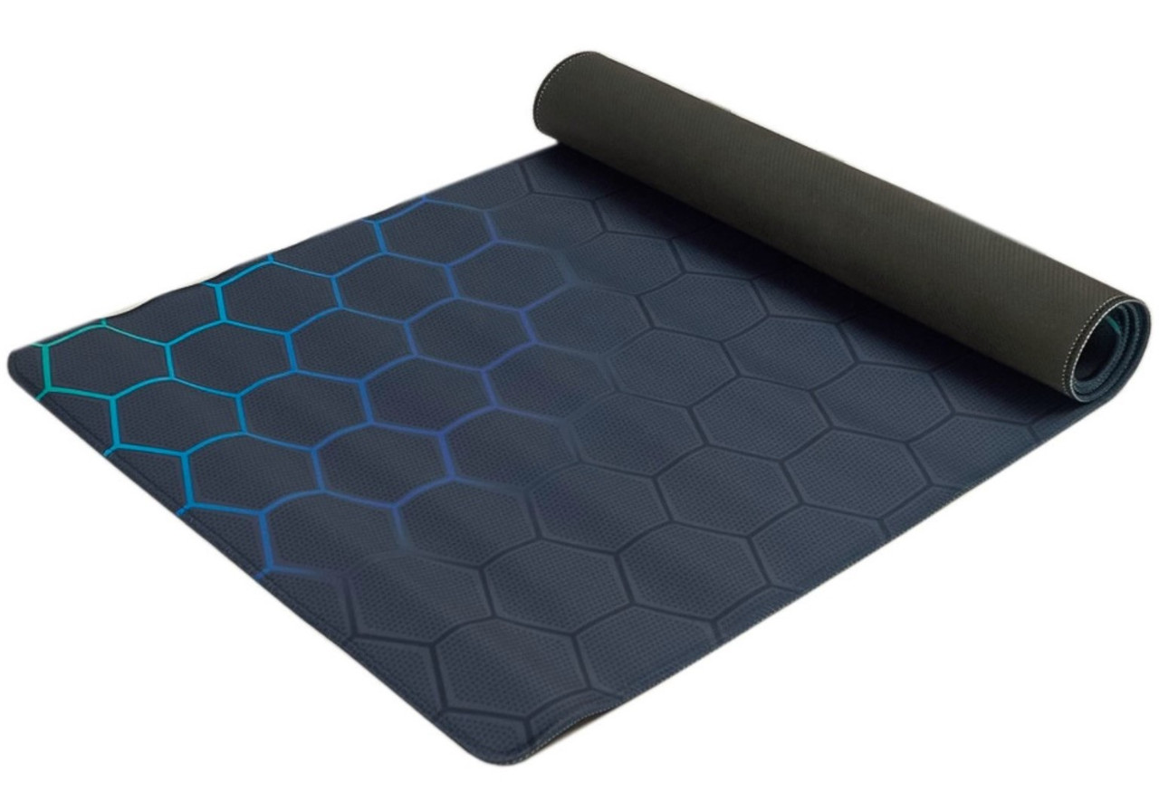 Геймерський килимок, ігрова поверхня Primo Honey 90x40 cm - Blue, фото 1