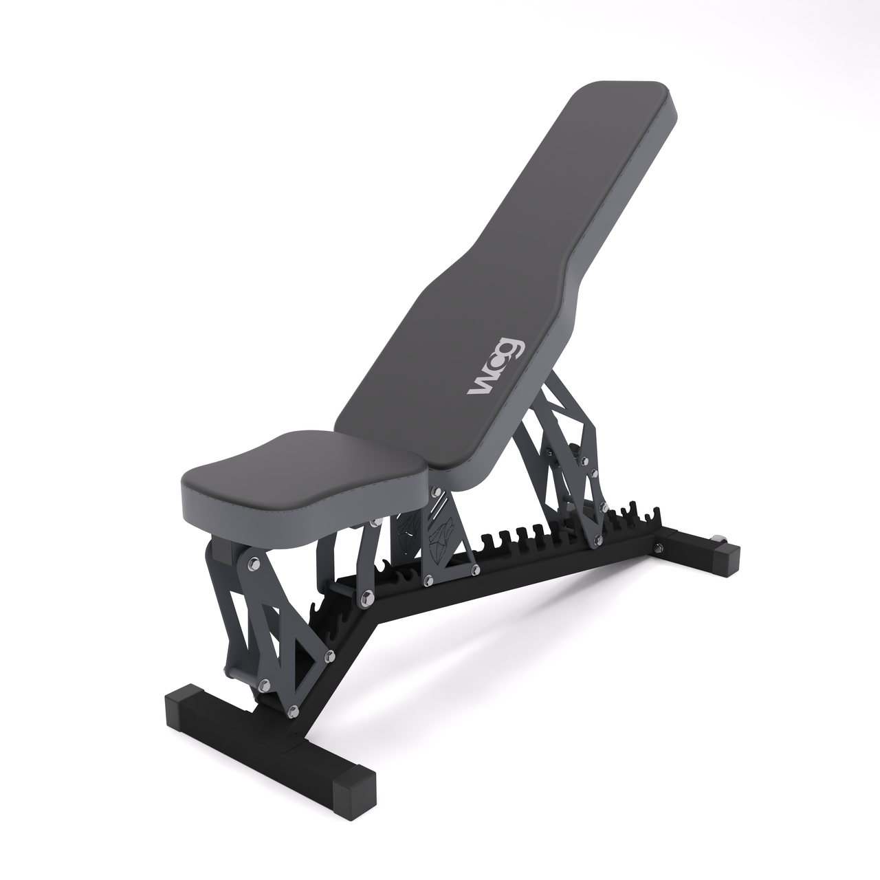 Професійна лавка для жиму WCG Octa (багатофункціональна)