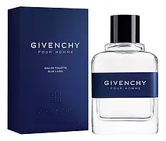Givenchy Pour Homme Blue Label  чоловіча туалетна вода 60