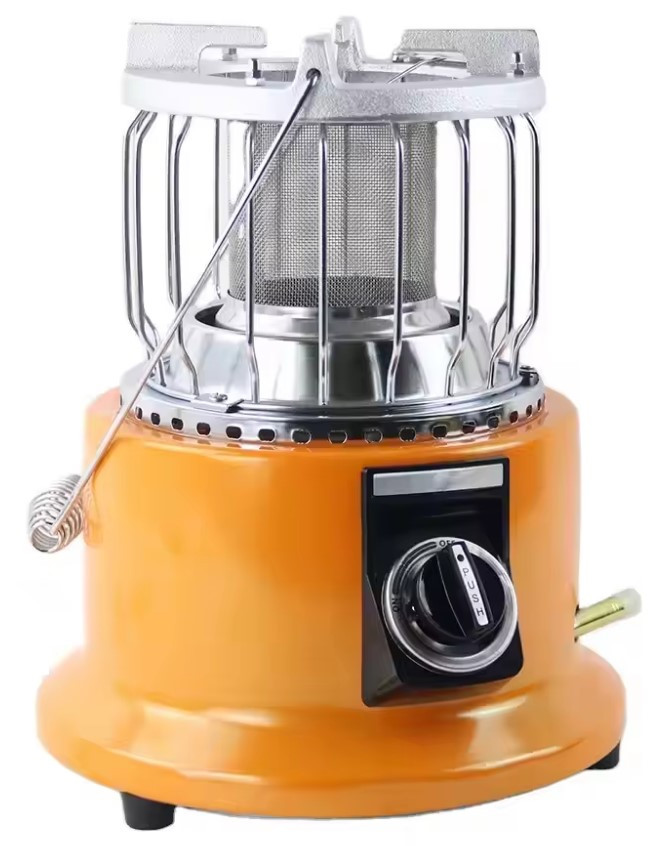 Газова туристична плитка 2в1 з обігрівом 3000 Вт, п'єзопідпал, для походів і кемпінгу, фото 1