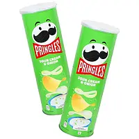 Чіпси Pringles Сметана та цибуля 330 г