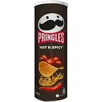 Чіпси Pringles Hot & Spicy Гострі 165 г