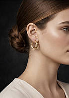 Сережки Style Circle позолота