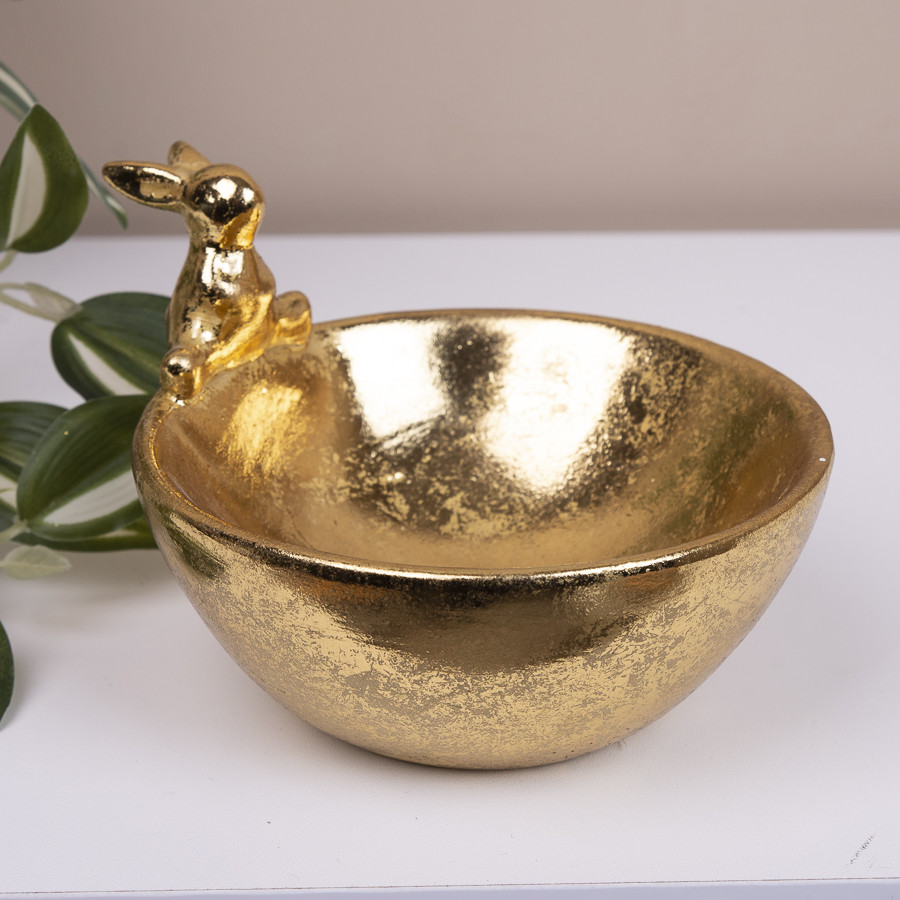 Тарілка золота з зайцем, фото 1