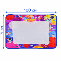 Водяний килимок для малювання BY2021-81 100×71 см — малювання водою, 6 маркерів, трафарети, фото 2