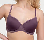 Бюстгальтер спейсер формована чашка на тонкому поролоні з кісточками какао, фото 3