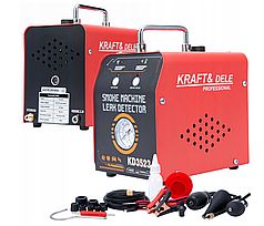 Генератор диму (димогенератор) для перевірки витоків у системах EVAP та вакуумних систем 12 В (20 л/хв) 30 мл Kraft & Dele KD3523