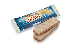 Вафлі - Дебют молочний смак ТМ Бісквіт Шоколад, 32г