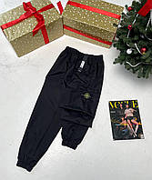 Брюки из плащевки Stone Island Брюки из плащевки от Стон Айланд Брюки из плащевки Stone Island для мужчин