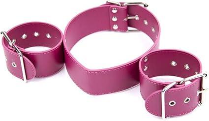 БДСМ фіксатор триременний універсальний регулюється пряжками зі штучної шкіри, фото 1