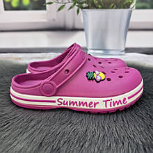 Крокси дитячі для дівчинки малинові (ягода) Dago Style 1228_4