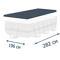 Тент - чохол Bestway 58442, для каркасного басейну ▭ 282 х 196 см