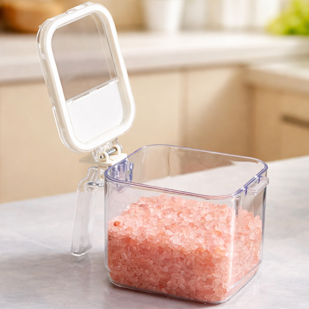 Контейнер для сипучих продуктів 720мл, 15,9х10х9см / Органайзер для круп / Ємність для сипучих, фото 1