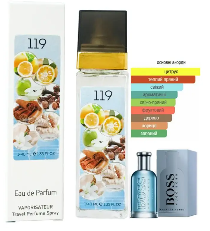 Чоловічий парфюм №119 за мотивами Bottled Tonic (Батл Тонік) 40 мл. ОПТ, фото 1