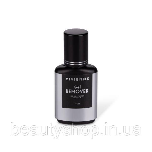 Гелевий ремувер для зняття нарощених вій Vivienne, 15 ml, Вів'єн
