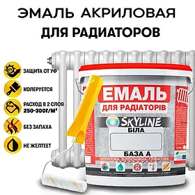 Акрилова емаль для радіаторів (термостійка)