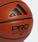 М'яч баскетбольний професійний шкіряний Adidas Pro 3.0 Official  HM4976 (розмір 7), фото 3