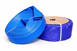 Шланг LayFlat 4" (102 мм) 50 м, плоский магістральний для поливу без хлору (Cl-free) ТМ "Presto-PS".