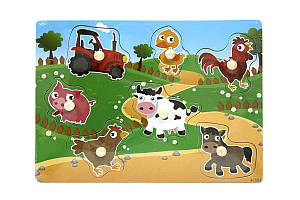Сортер 30*22,5см Фермерські тварини