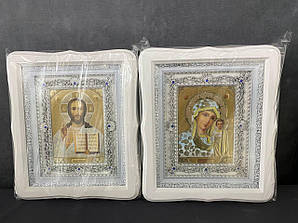 Ікони православні для батьківського благословення 2 шт 23х26 см Комплект православних ікон для благословення