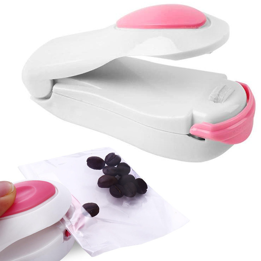 Ручний міні зварювач пакетів / Портативний пакувальник пакетів / Машинка для зварювання пакетів, фото 1