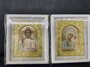 Ікони православні для батьківського благословення 2 шт 23х28 см Набір православних ікон для батьківського благословення