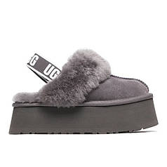 UGG Funkette Slipper Platform Grey 37